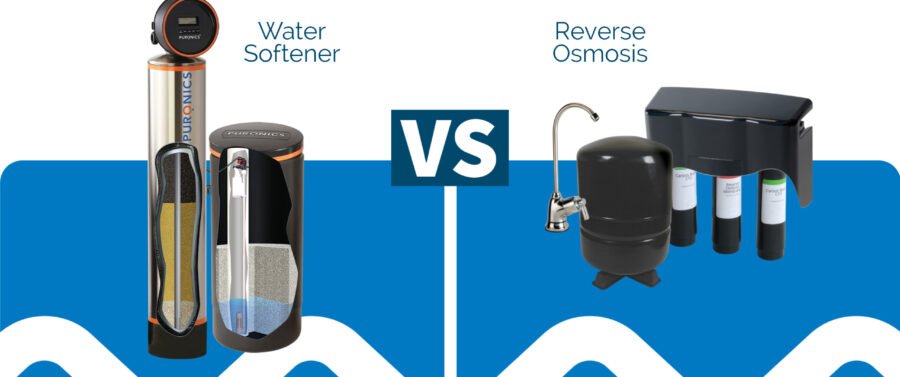 reverse osmosis vs. water softener